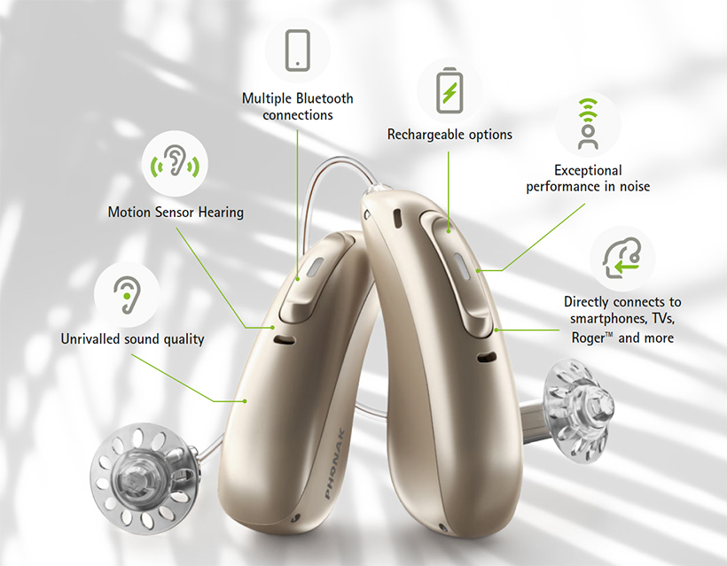 Phonak Audeo Paradise Acoustic Hearing Clinics